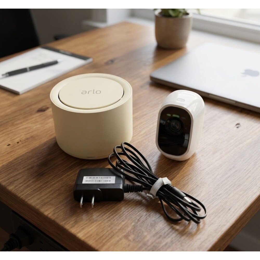 Netgear Arlo VMB3500 Base Station Power Cable 1 VMC3030 Wireless Camera HD Ring